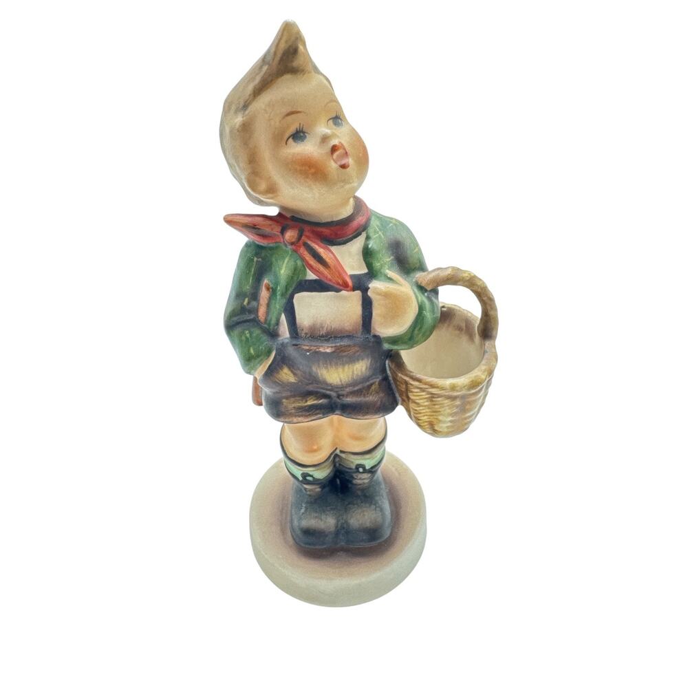 Vintage Goebel Hummel Village Boy Porcelain Figurine